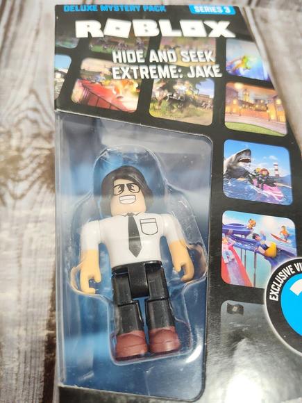 Roblox Deluxe Mystery Pack Series 3 Hide And Seek Extreme: Jake With Code NIB - Picture 2 of 6